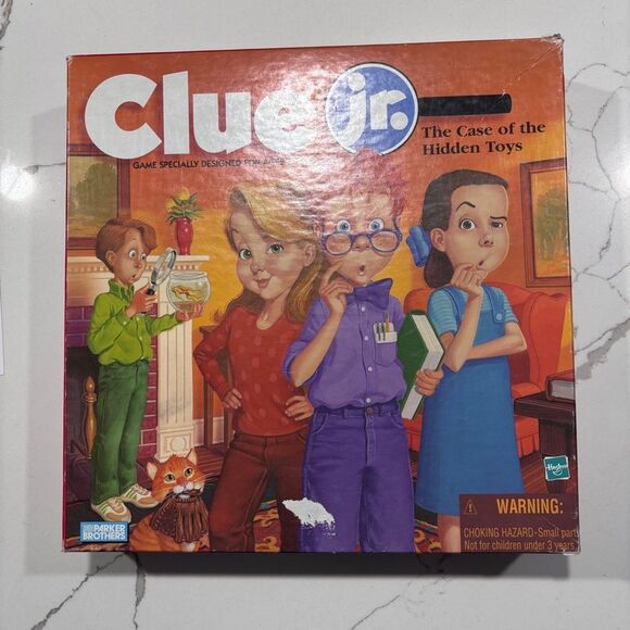 Hasbro | Vintage Clue Jr. The Case of the Hidden Toys Board Game - Picture 1 of 6